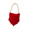 Country Living Vegan Leather Barn Dog Chew Toy: Eco-Friendly, Safe, Long-Lasting, and Non-Toxic – Red - 3 of 4