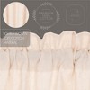 Simple Life Flax Natural Panel Set of 2 84x40  VHC Brands - 4 of 4