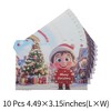 Unique Bargains Christmas Greeting Card Multicolor 4.5 "x 3.1 " 10 Pcs - 3 of 4
