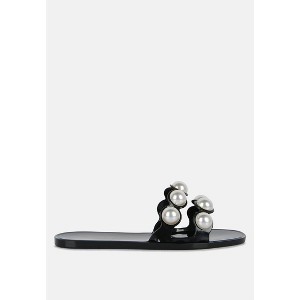 Pearla Faux Pearl Detail Jelly Flats Women - 1 of 4