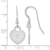 Black Bow Jewelry Sterling Silver  NHL Dangle Earrings - 2 of 4