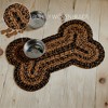 Black & Tan Indoor/Outdoor Medium Bone Rug 15x23 - 4 of 4