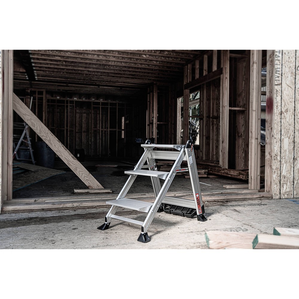 UPC 096764119331 product image for Little Giant Ladder Systems 3-step ANSI Type IAA 375lb Aluminum Stepstool with h | upcitemdb.com