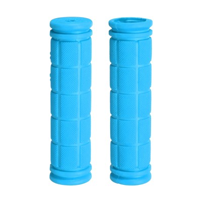 Unique Bargains Rubber Non-Slip Mushroom Bike Fit 7/8" Handlebar Grips 4.53" 2 Pairs
