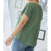 Women's Shirring Sleeve Top - DAVI & DANI - 2 of 4