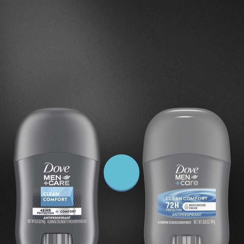 Dove Men+Care 72-Hour Antiperspirant &#38; Deodorant Stick - Trial Size - Clean Comfort - 0.5 oz, 4 of 8