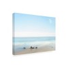 Trademark Fine Art 24" x 32" James McLoughlin 'Beachscape V' Unframed Wall Canvas: Gallery-Wrapped, Giclee Print, Modern Decor - 2 of 4