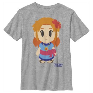 Boy's Nintendo Legend of Zelda Link's Awakening Marin Avatar T-Shirt - 1 of 4