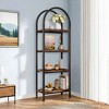 NicBex Bookshelf with Display Shelves & Metal Frame Bookcases for Living Room Home Office - 4 of 4
