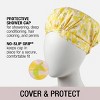 Conair No-Slip Grip(R) Standard Size Shower Cap - Lemon Pattern - 3 of 4