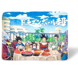 Just Funky Dragon Ball Super Feast Plush Throw Blanket | 45 x 60 Inches - 1 of 4