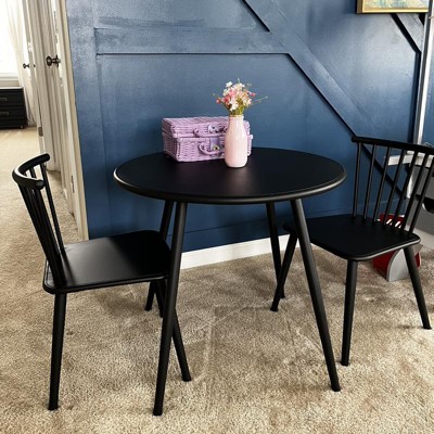 Kids table black best sale