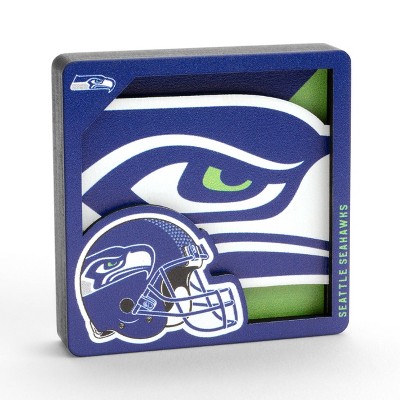 NFL Seattle Seahawks 3D Logo Series Magnet