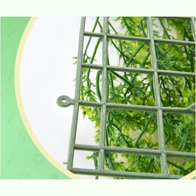 Homarden Green Artificial Boxwood Outdoor Wall Panel