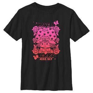 Boy's Strawberry Shortcake Berry Neon Day T-Shirt - 1 of 4