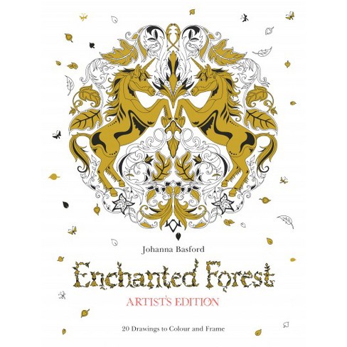 Enchanted Forest : Artist's Edition: 20 Drawings To Color And Frame