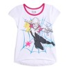 Marvel Spider-Man Little Girls 2 Pack Graphic T-Shirt White / Black Spider-Gwen  - image 4 of 4