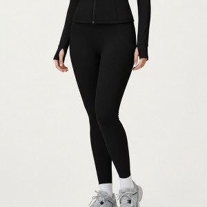 Anna-Kaci Active Women's High Waist Seamless Performance Leggings with Smooth Stretch Fabric and Contoured Supportive Fit - 1 of 4