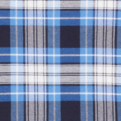 clear blue plaid