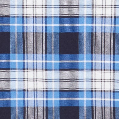 clear blue plaid