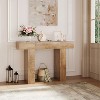 47" Long Console Table, Industrial Farmhouse Entryway Foyer Hallway Tables with Drawer, for Entrance, Living Room - 2 of 4