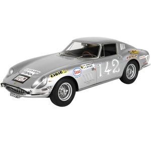 Ferrari 275 GTB #142 "Tour de France" (1969) with DISPLAY CASE Limited Edition to 149 pieces Worldwide 1/18 Model Car by BBR - 1 of 4