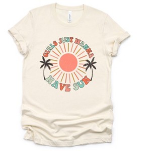 Simply Sage Market Women's Boho Girls Have Sun Short Sleeve Graphic Tee - 1 of 2