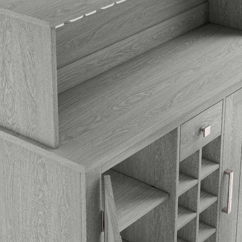 47" Wood Granite Pattern Cabinet - Festivo, 6 of 9