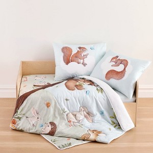 Woodland Toddler Bedding Set - 1 of 4