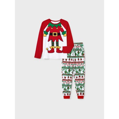 PATPAT Family Christmas Pjs Matching Sets Holiday Jammies Sleepwear Christmas Pajamas for Family Xmas Outfits with Socks