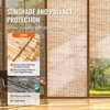 VEVOR Natural Reed Fencing, 3.3 ft x 13.3 ft, Reed Screen Curtain Balcony Reed Fence Roll for Outdoor Backyard Patio, Decorative Fence - 4 of 4