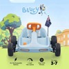 Bluey 12V Electric Go Kart for Kids with Lights, Remote Control, Seat Belt, Rechargeable Battery, Durable Outdoor Ride-On Toy for Ages 3-6 - 2 of 4