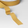 18' Christmas Fabric Ribbon Gold Satin - Wondershop™ - 3 of 3