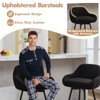 3 Soft Pack BY-Iron Frame Double Layer Soft Pack with Armrest Swivel Bar Stool - Modern Kitchen Counter Stool, Comfortable, Durable, Stylish - 4 of 4