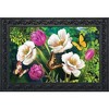 Briarwood Lane Doormat 30x18 Indoor Outdoor Butterflies and Poppies Spring For Spring Doormat - 2 of 4