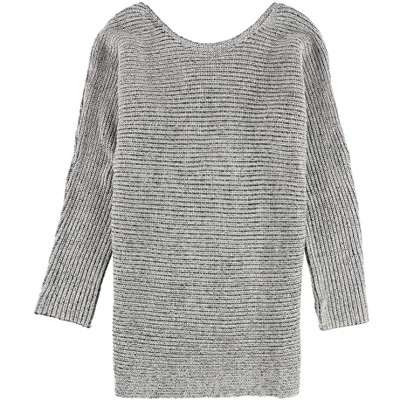 bar III Womens Crisscross Pullover Sweater