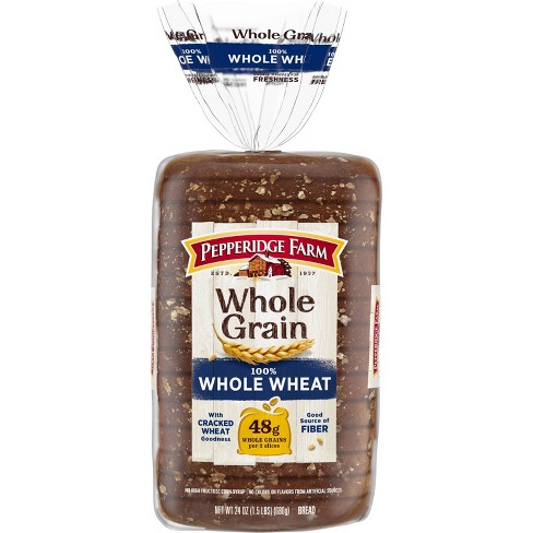 Pepperidge Farm Whole Grain 100%  Whole Wheat Bread - 24oz - image 1 of 4