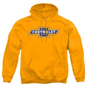 Men's Chevrolet Blue And Gold Vintage Bowtie Pull-Over Hoodie - 1 of 4