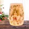 Stony Creek 5.5 Inch Magical Winterland Pre-Lit Small Vase Christmas Winter Snowman Novelty Sculpture Lights - 2 of 4
