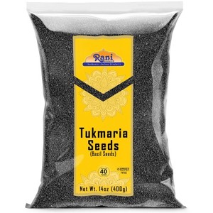 Rani Brand Authentic Indian Foods | Tukmaria (Natural Holy Basil Seeds) - 1 of 4