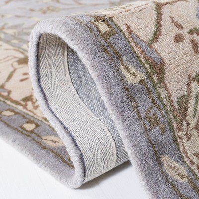 Gray and Beige Hand-Tufted Wool 8' x 10' Area Rug