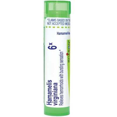 Hamamelis Virginiana 6X by Boiron Homeopathic Single Medicine For Personal Care  -  80 Pellet