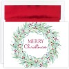 Simple Wreath Masterpiece Studios Boxed Holiday Cards 16 count pack - 2 of 2