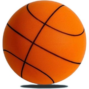 Nero Silent Ninja Basketball Indoor Dribbling Silent Bouncing (Size 3) 7 Inches Training Ball High Bounce - 1 of 4