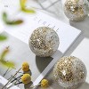 Whole Housewares 4'' Decorative Balls for Centerpiece Bowls - Set of 3 - Gold - image 2 of 4