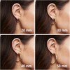 Chunky Open Hoops for Women Fashionable Temperament, Low Allergy - 3 of 4