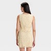 Women's Crochet Tank Top - A New Day™ Tan - 2 of 3