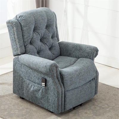 Madison Steel Blue Lift Chair - Comfort Pointe