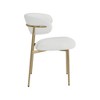 Meridian Furniture,Lupita Vegan Leather Dining Chair, Set of 2 - 4 of 4