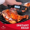 ELITRA HOME Waterproof Instant Digital Meat Thermometer Super Fast Precise for Cooking Folding Probe with Backlight - image 4 of 4